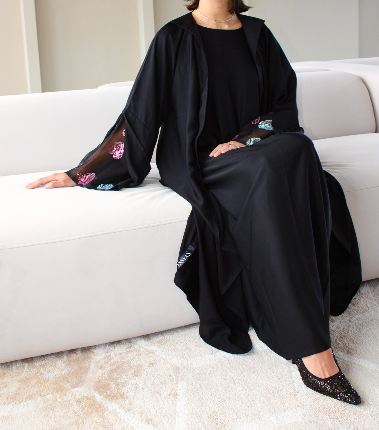 Heart Abaya