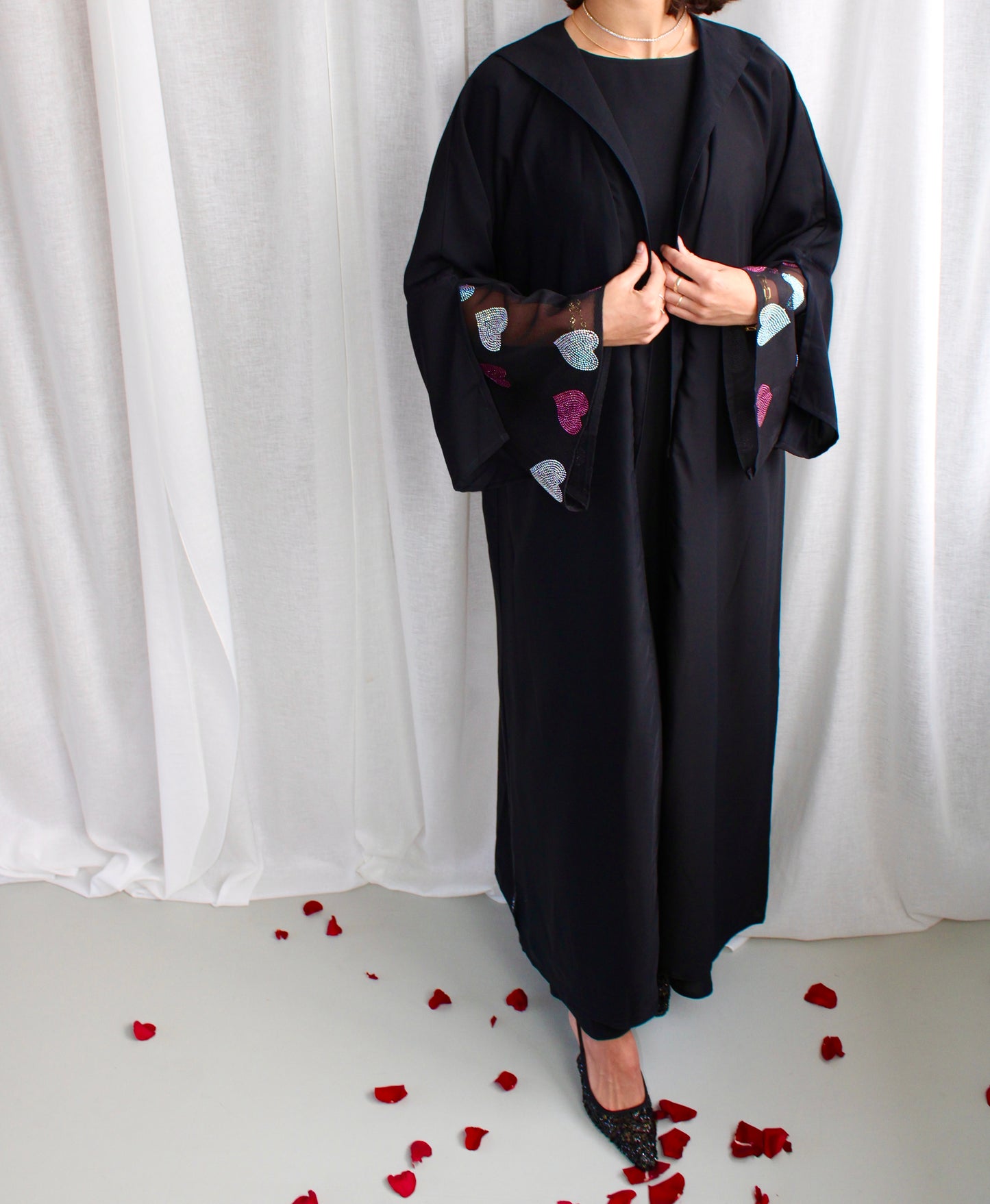 Heart Abaya