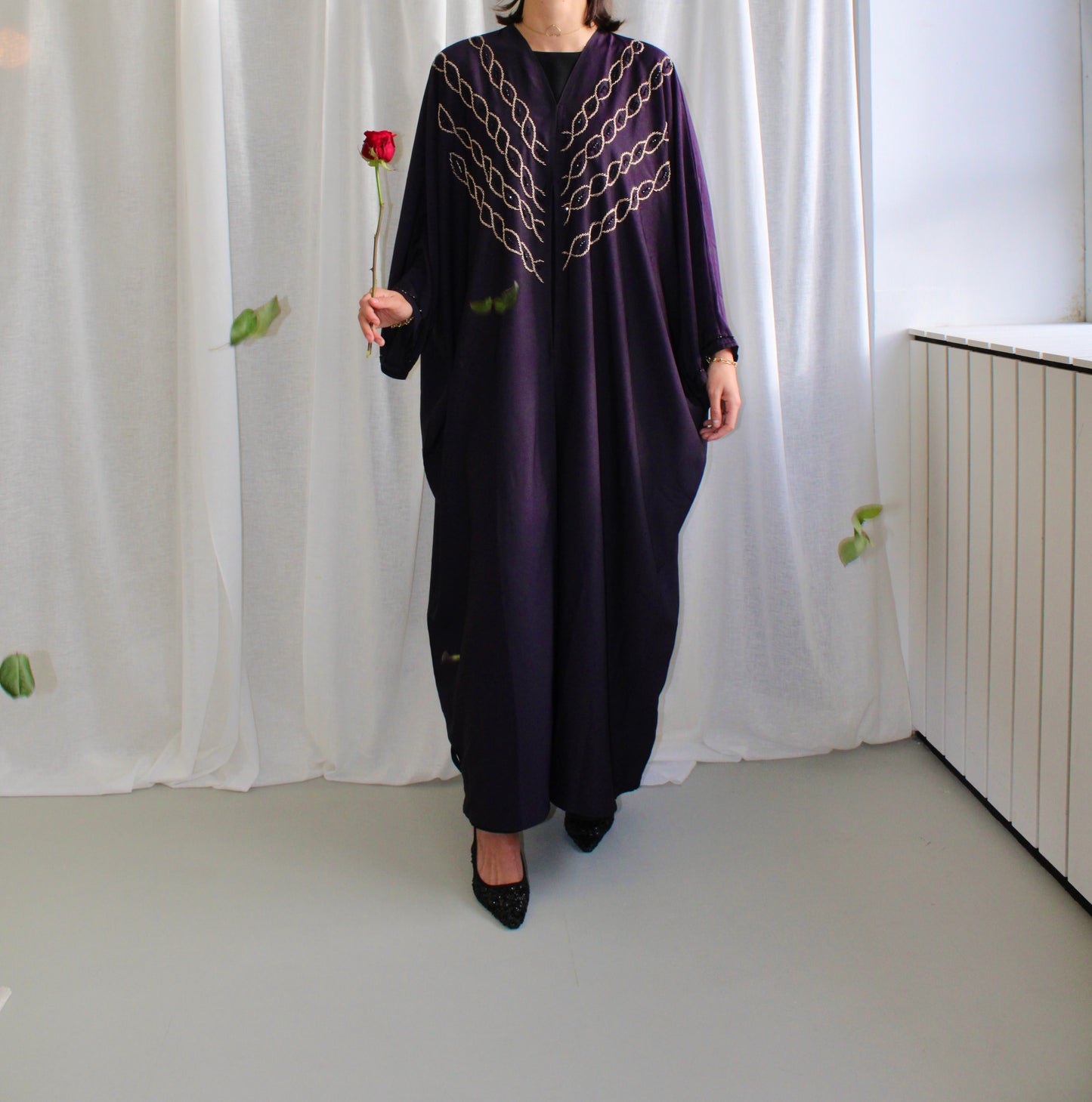 Purple Abaya