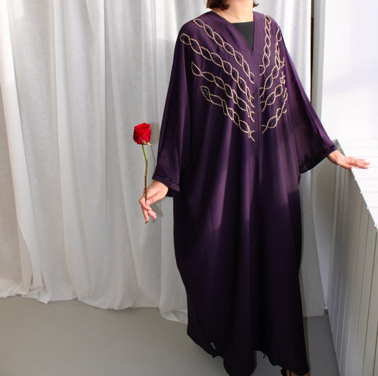 Purple Abaya