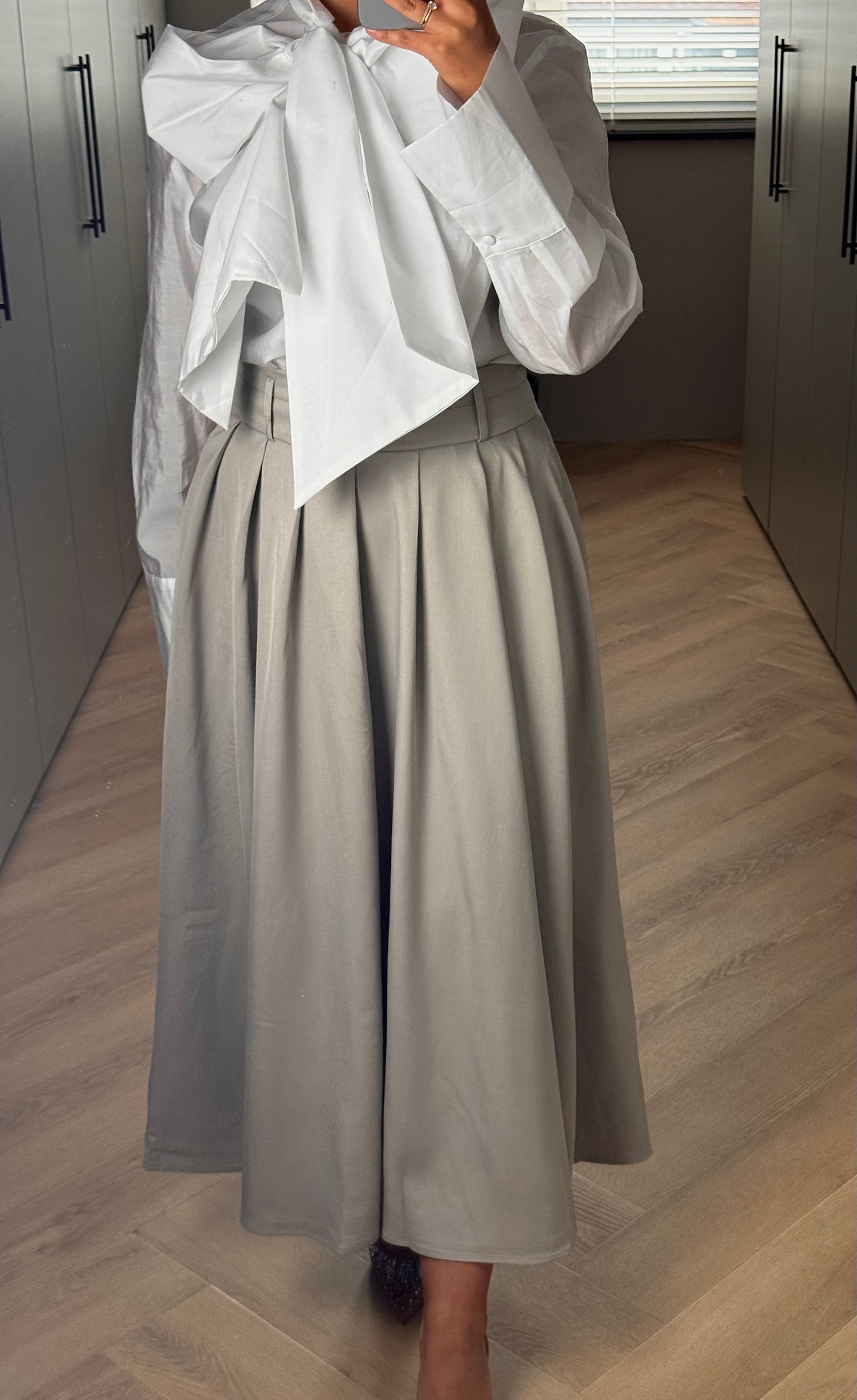 Beige Skirt