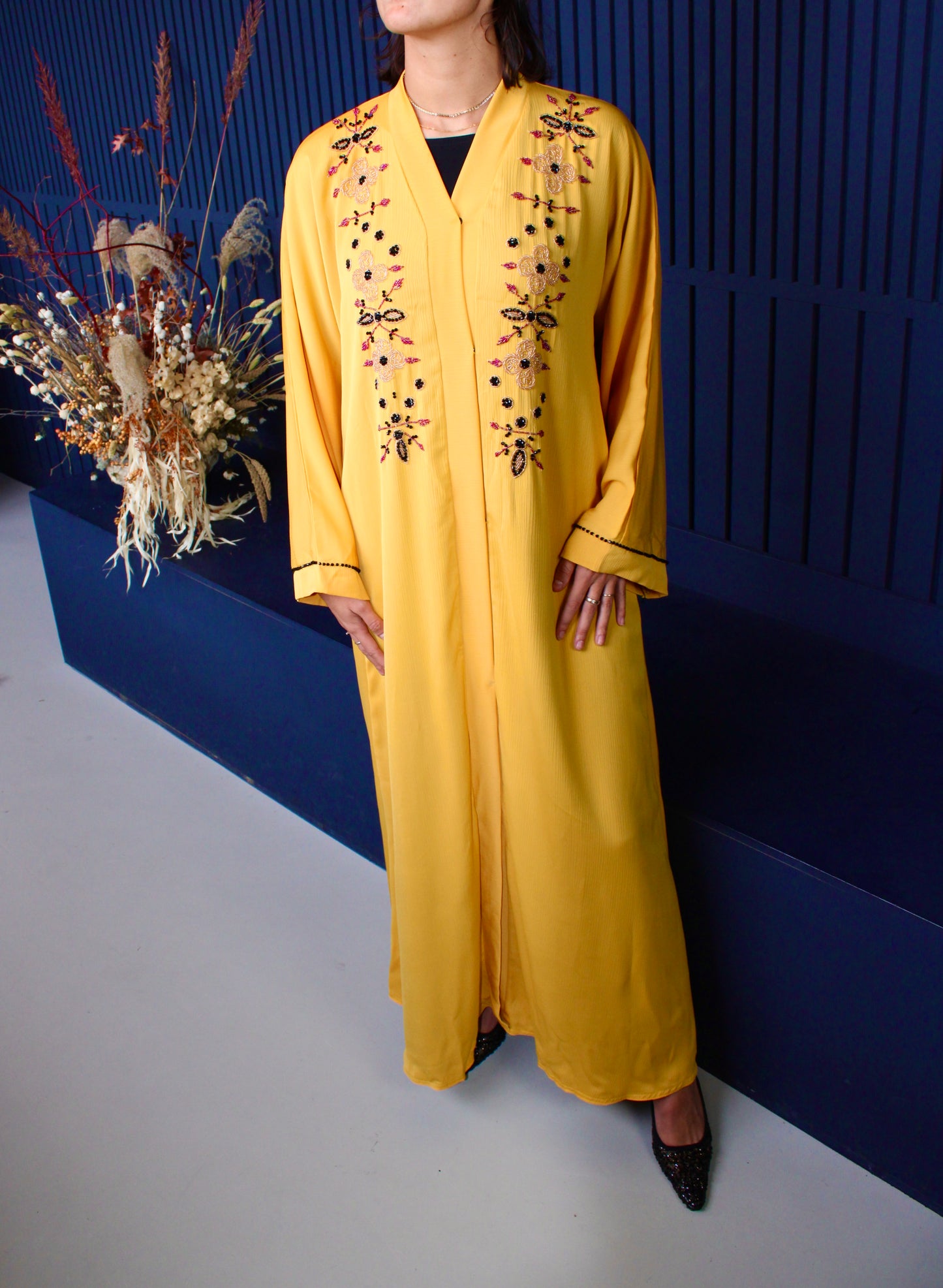 Yellow Abaya