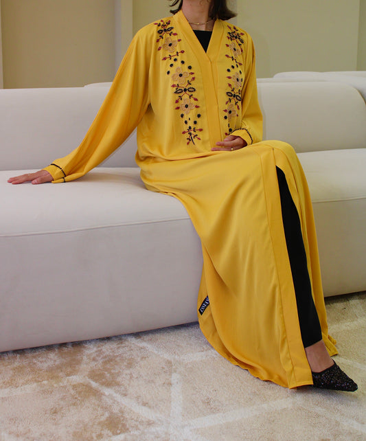 Yellow Abaya